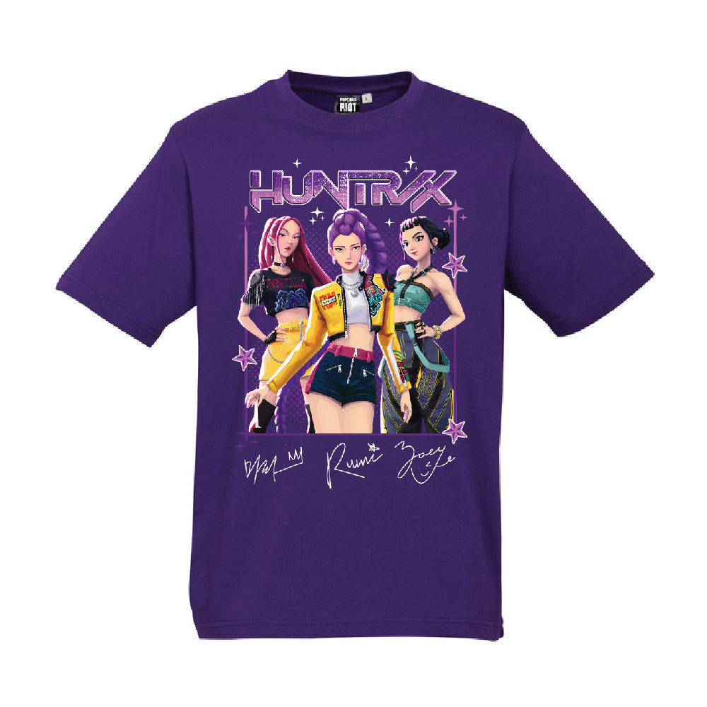 KPOP Demon Hunters Huntrix Group Kids Tee
