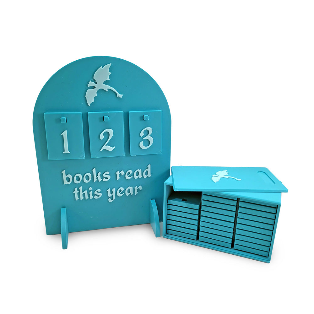 Books Read This Year Sign - Dragon