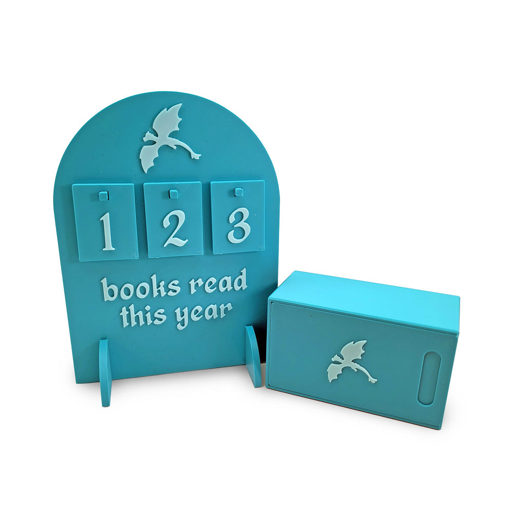 Books Read This Year Sign - Dragon