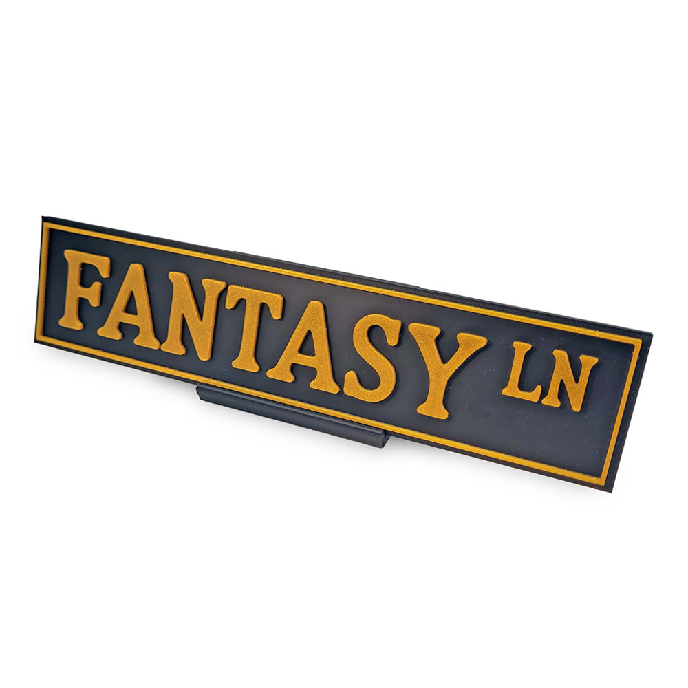 Fantasy Ln Bookshelf Sign