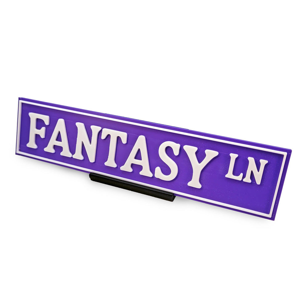 Fantasy Ln Bookshelf Sign