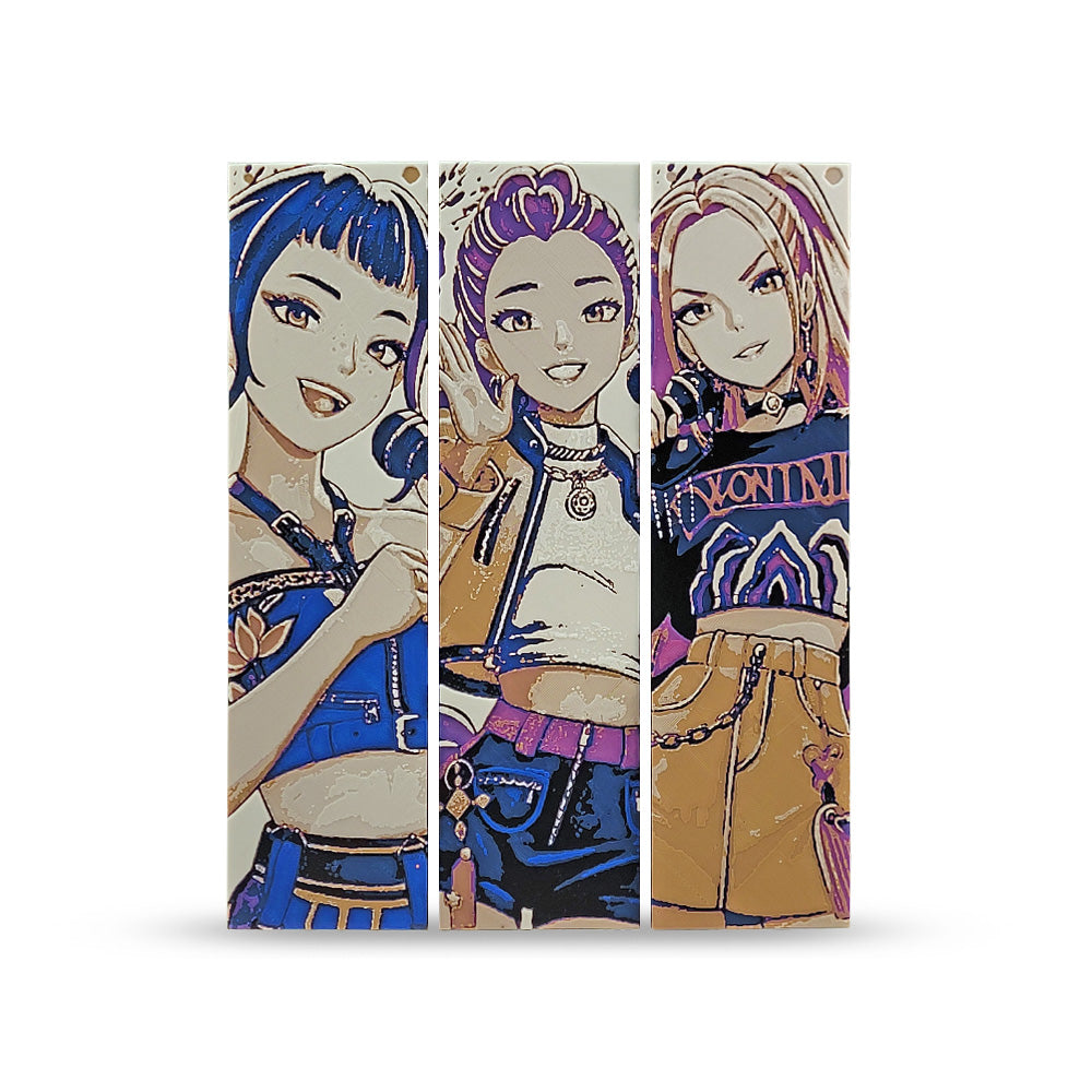 K-POP Demon Hunters - Bookmarks - Set of 3