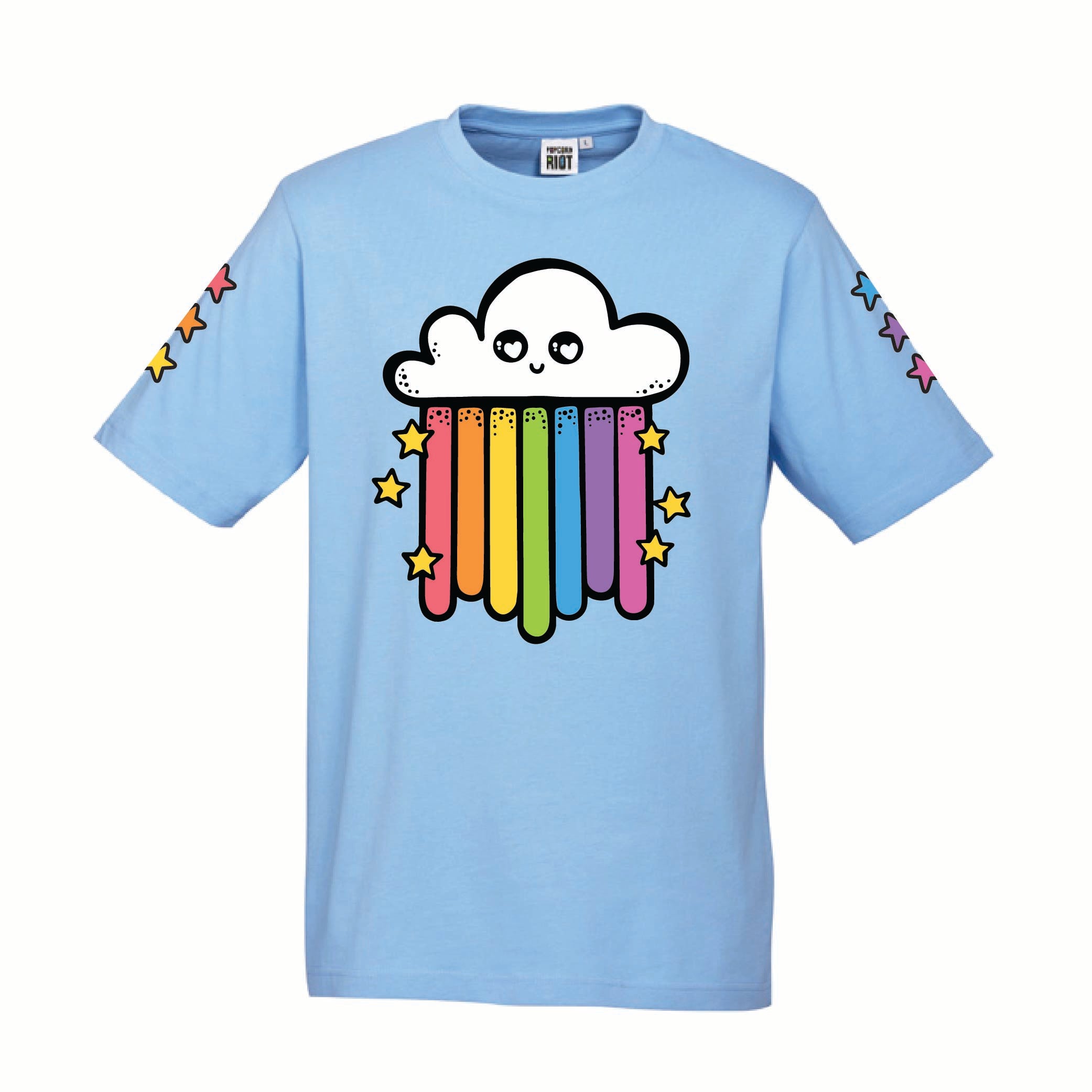 Rainbow Cloud Kids Tee