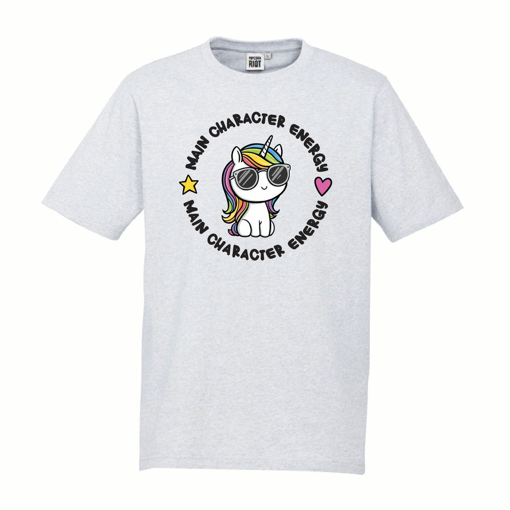 Main Character Energy Kids Tee