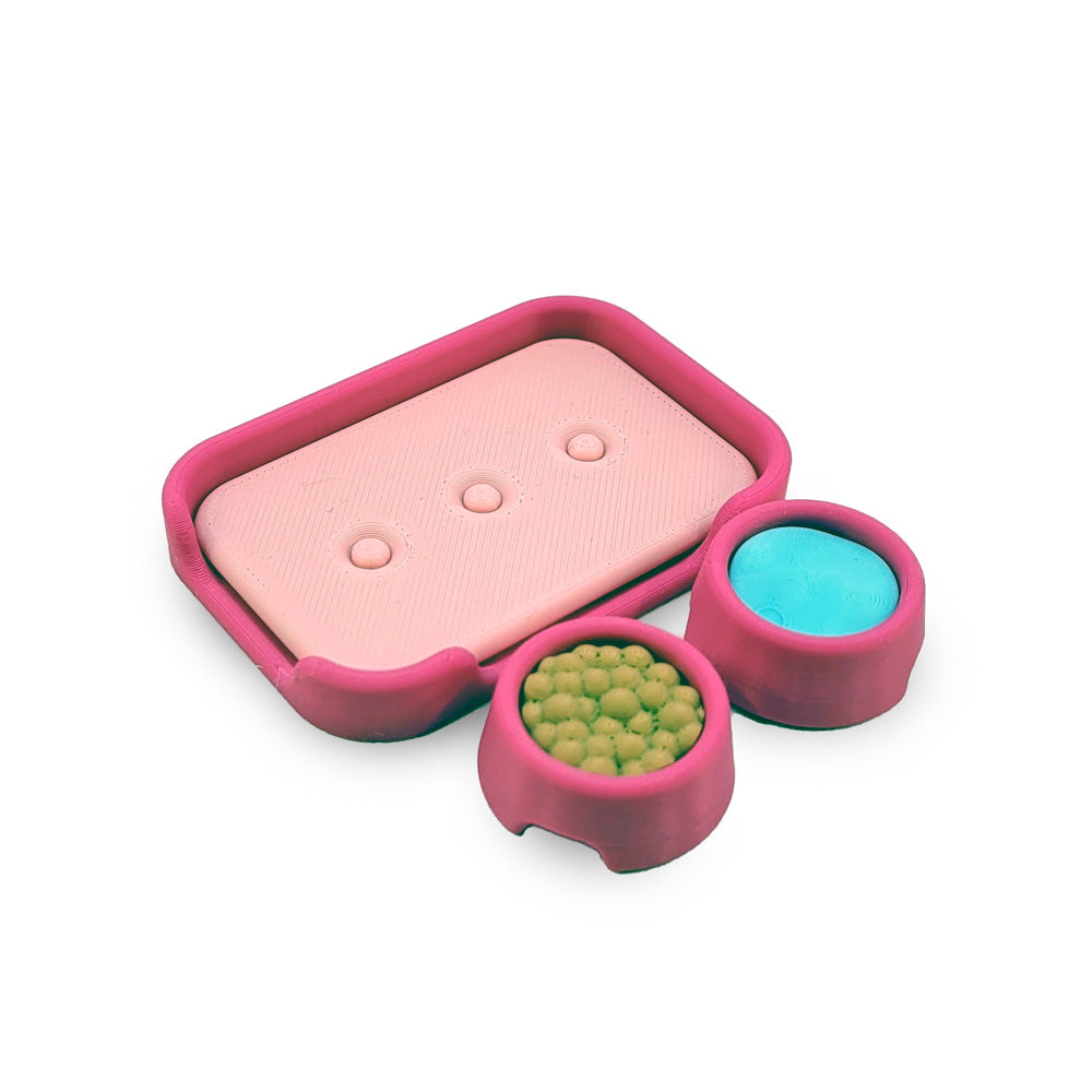 Pink Wigglet Play Bed and Food
