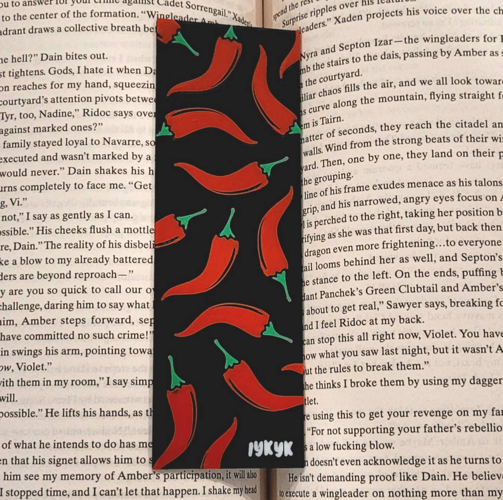Spicy Chilli Bookmark