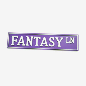 Fantasy Ln Bookshelf Sign