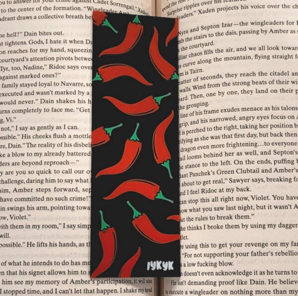 Spicy Chilli Bookmark